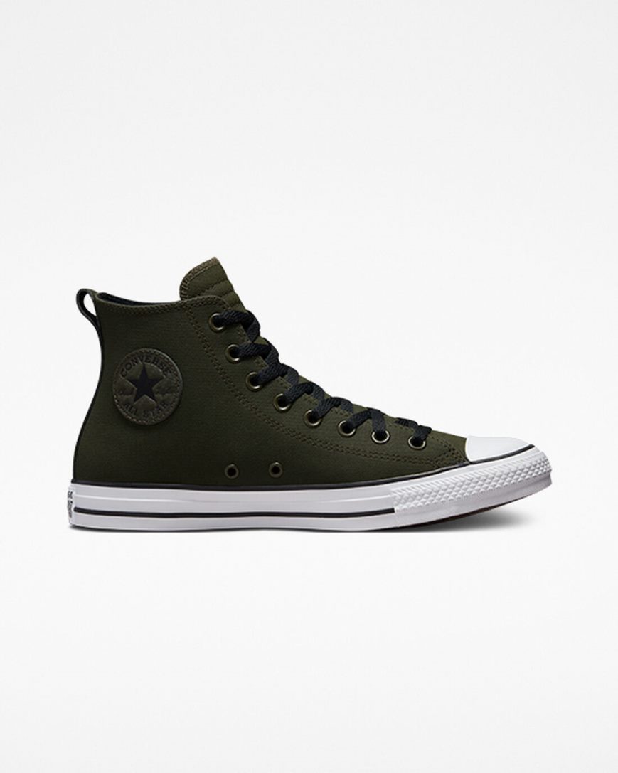 Tenisky Vysoke Converse Chuck Taylor All Star TecTuff Damske Olivovo Zelená Zelene Biele Čierne | SK CAI5114